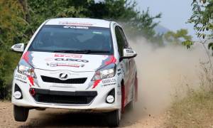 Mike Young Testing at Rally Thailand 2013