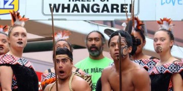 Rally Whangarei Maori Welcome