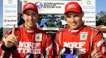 Emil Axelsson and Pontus Tidemand, Rally of Queensland 2015