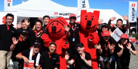 Wurth Staff at Rally Hokkaido 2015
