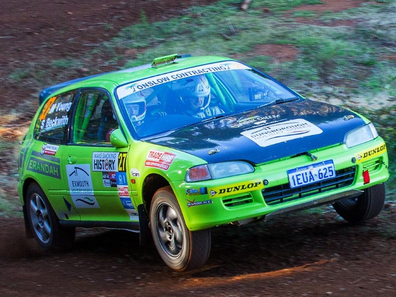 Mike Young, 2018 Forest Rally, Gemma Lucas