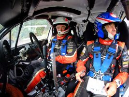 Mike Young in-car Rally Whangarei 2018