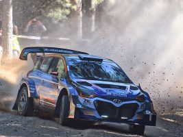 Hayden Paddon, Ashley Forest Rally Sprint 2018, by Ben